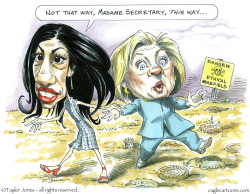 HUMA AND HILLARY  by Taylor Jones