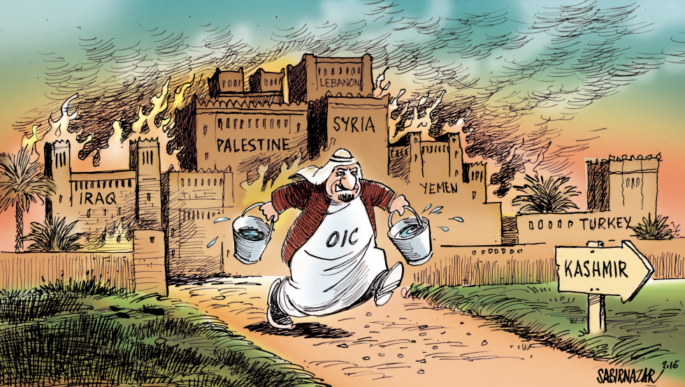  MIDDLE EAST, KASHMIR AND OIC  by Sabir Nazar