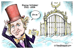 GENE WILDER TRIBUTE by Dave Granlund