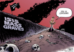 MASS GRAVES by Nate Beeler