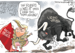 TRUMP BULL by Pat Bagley