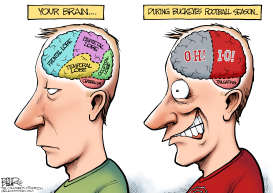 LOCAL OH - BUCKEYE BRAIN by Nate Beeler