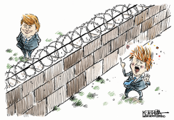 TRUMPS WALL by Jeff Koterba