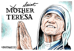 SAINT TERESA by Dave Granlund