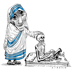 MOTHER TERESA by Osmani Simanca