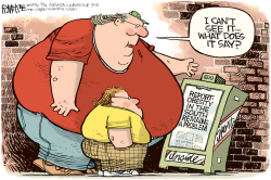 SOUTHERN OBESITY by Rick McKee