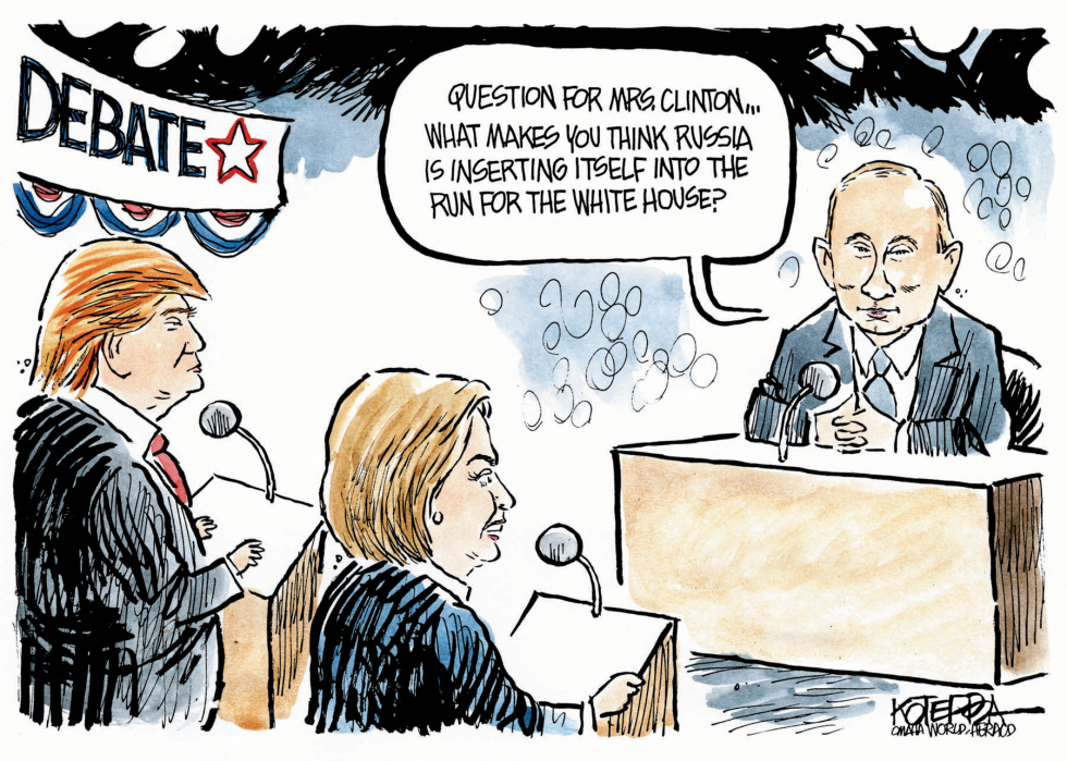  INSERTING RUSSIA by Jeff Koterba