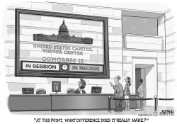 CAPITOL VISITOR CENTER GUIDE TO DO-NOTHING CONGRESS by RJ Matson