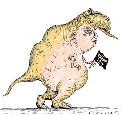 TRUMPNOSAURUS REX  by Osmani Simanca