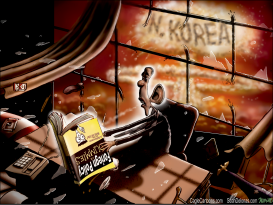 REVISION PREVIOUS OBAMA NORTH KOREA by Sean Delonas