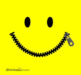 HAPPY FACE/CUADRITO FELIZ by Arcadio Esquivel