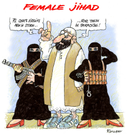 FEMALE JIHAD by Robert Rousso