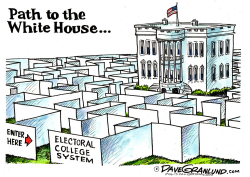 ELECTORAL COLLEGE by Dave Granlund