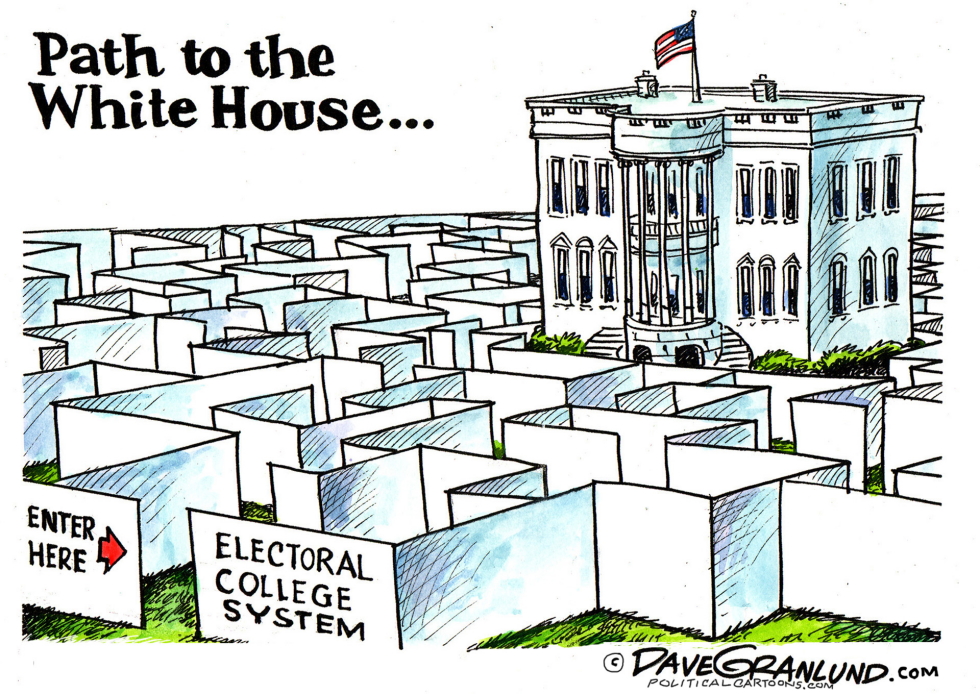  ELECTORAL COLLEGE by Dave Granlund