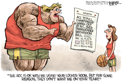 ACC PULLS GAMES by Rick McKee