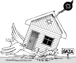 GAZA WITHDRAWAL by Arcadio Esquivel