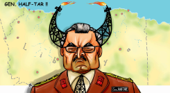 GEN HAFTAR OF LIBYA by Emad Hajjaj