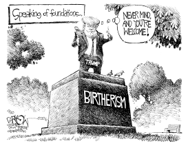 TRUMP BIRTHERISM by John Darkow