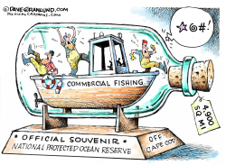 NATIONAL OCEAN MONUMENT by Dave Granlund