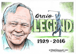 ARNOLD PALMER TRIBUTE by Dave Granlund