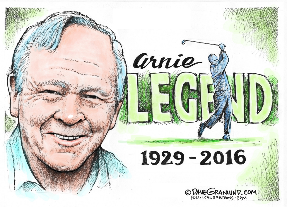  ARNOLD PALMER TRIBUTE by Dave Granlund