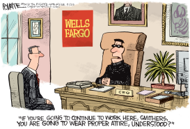 WELLS FARGO COLR by Rick McKee