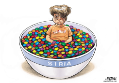 UN TAZON DE DULCES DE SIRIA  by RJ Matson