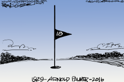 PALMER -RIP by Milt Priggee