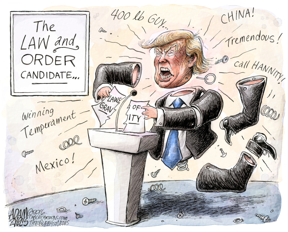  TRUMP DISORDER by Adam Zyglis