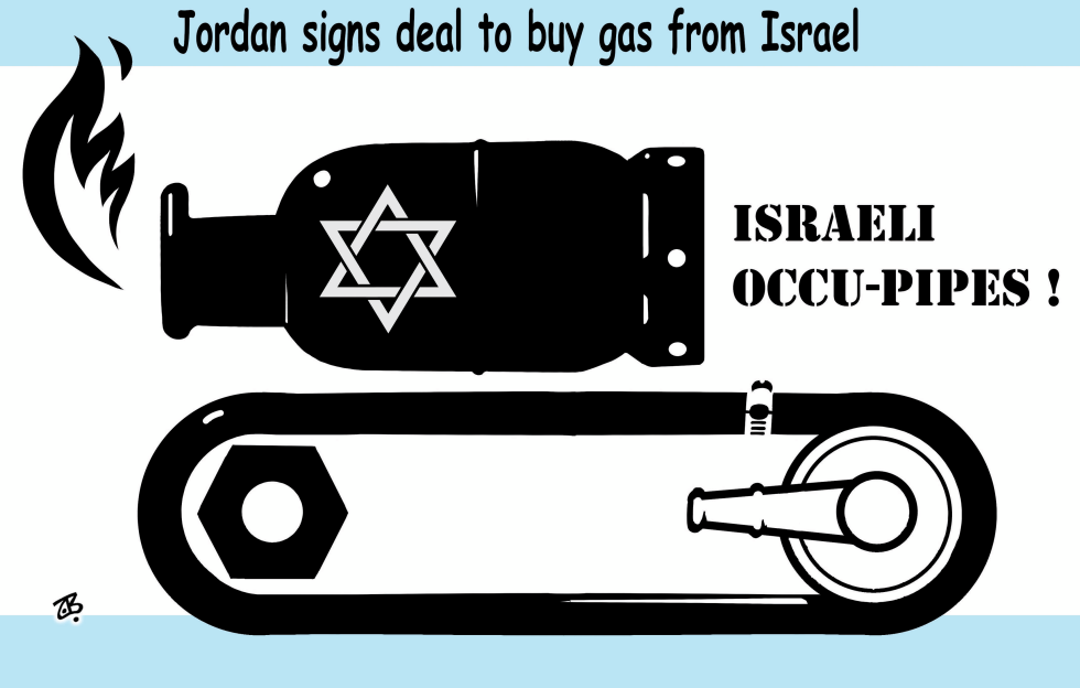  ISRAEL GAS TO JORDAN by Emad Hajjaj