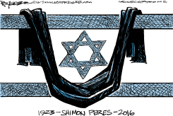 PERES -RIP by Milt Priggee