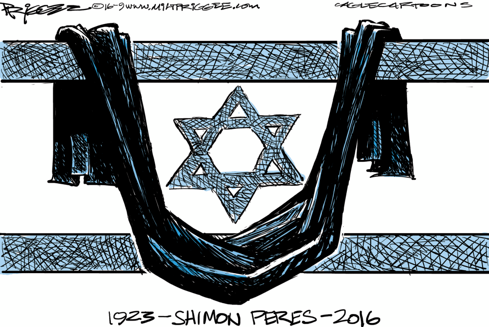  PERES -RIP by Milt Priggee