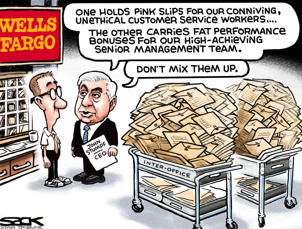  WELLS FARGO by Steve Sack