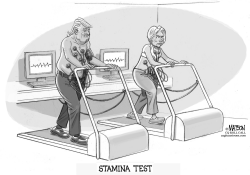 PRESIDENTIAL STAMINA TEST by RJ Matson