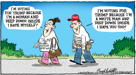 TRUMP VOTER by Bob Englehart