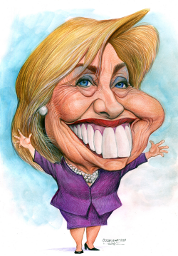 HILLARY CLINTON by Petar Pismestrovic