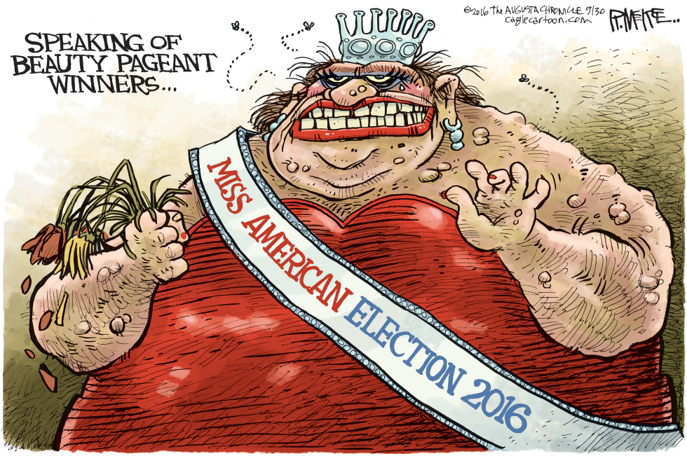  MISS ELECTION 2016 by Rick McKee