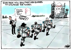 COLONIZING MARS by Jos Collignon