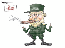 FIDEL TRUMP  by Bill Day