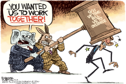 OBAMA VETO OVERRIDE by Rick McKee