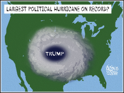 HURRICANE TRUMP by Aislin