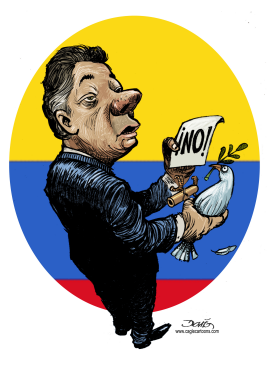 PLEBISCITO EN COLOMBIA by Dario Castillejos