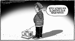 VOTANTES MILLENNIALS by Bob Englehart