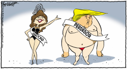 ALICIA MACHADO  by Bob Englehart