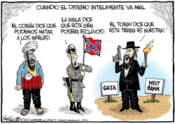 DISEñO INTELIGENTE VA MAL  by Bob Englehart