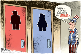 THIRD POTTY by Rick McKee