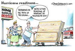 HURRICANE PREPARATION by Dave Granlund