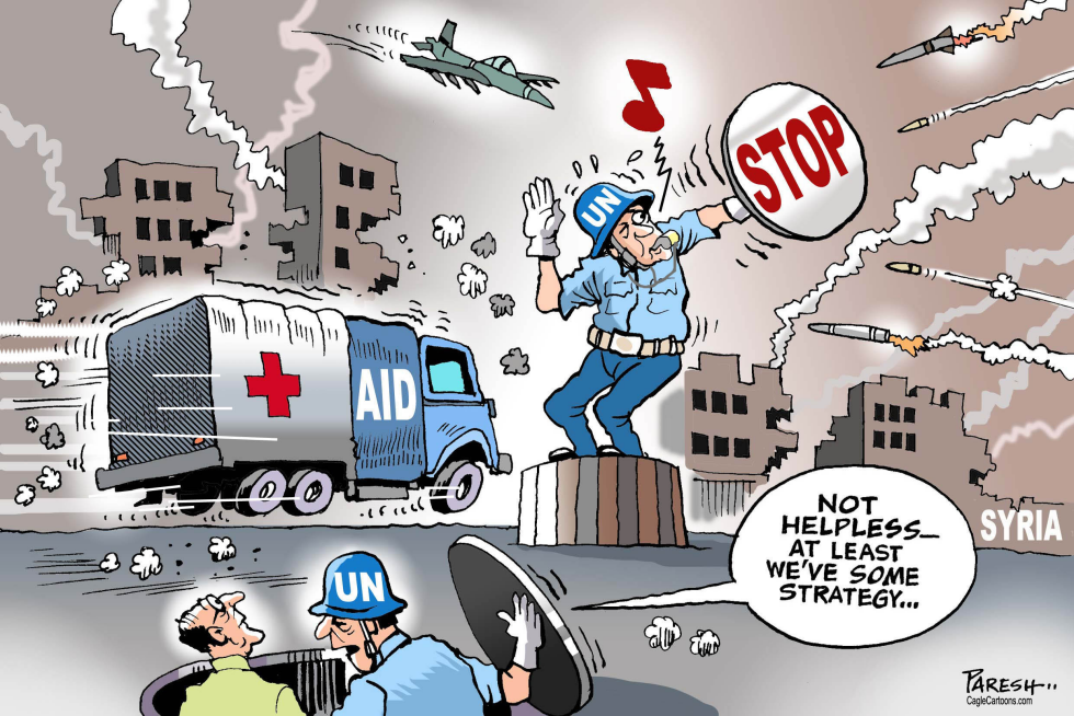  UN STRATEGY IN SYRIA by Paresh Nath