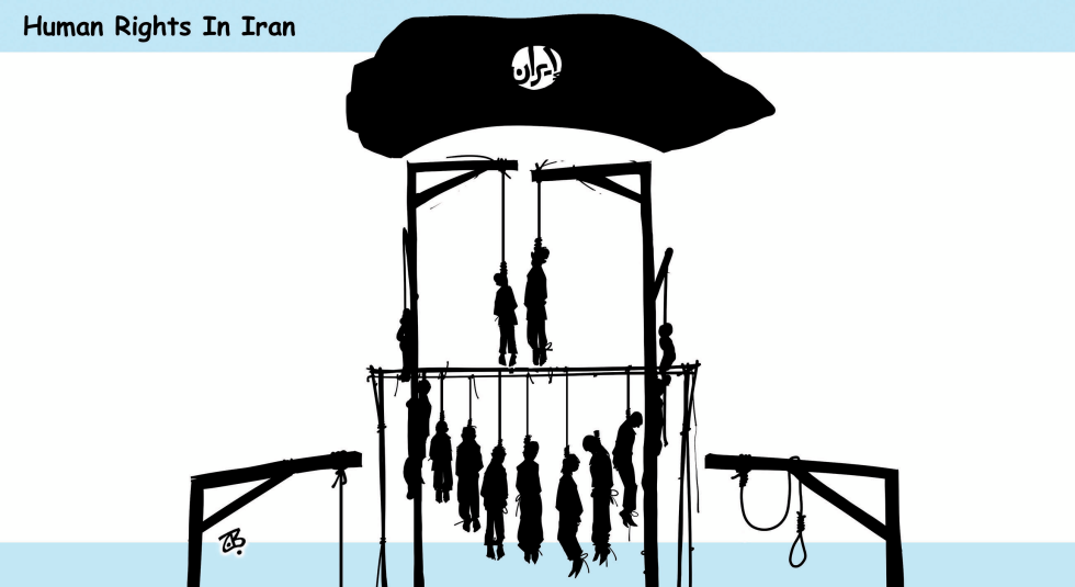  HUMAN RIGHTS IN IRAN by Emad Hajjaj