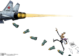 BOMBING IN SYRIA by Nate Beeler